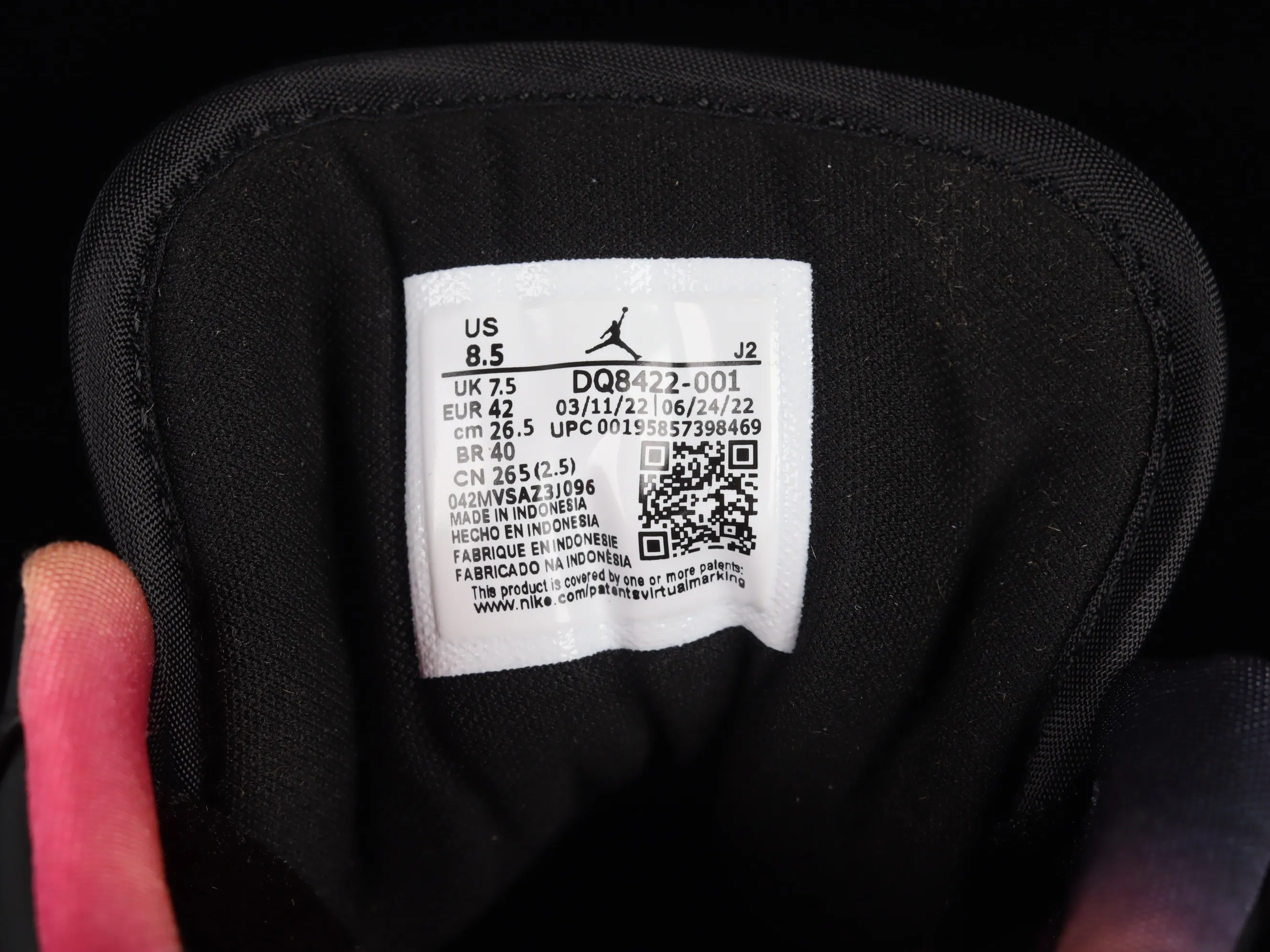 All categories Air Jordan Jordan series basketball shoes Air Jordan 1 Low Z version Air Jordan Retro 1 Low "Electric Green" AJ1 Joe 1 matte black and white cultural and leisure sports sneakers DQ8422-001